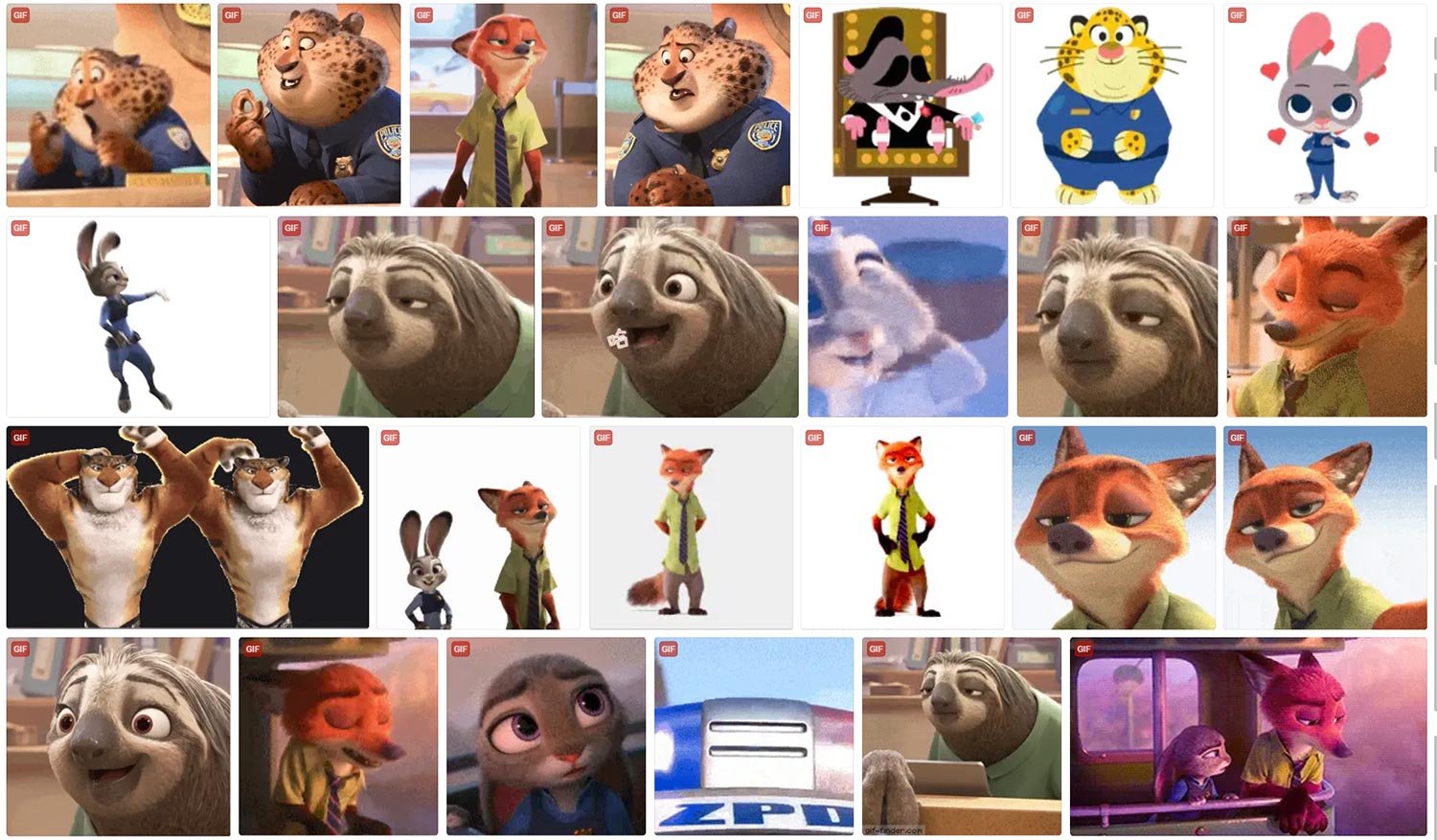 疯狂动物城 表情包 第3张