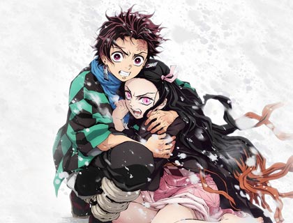 鬼灭之刃 高清动漫壁纸合集 第1期 | 1080P/2K/4K电脑横屏壁纸|手机竖屏壁纸 全屏素材 免费网盘下载