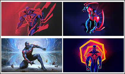 蜘蛛侠2099 高清壁纸合集 | 1080P/2K/4K电脑壁纸&手机壁纸 无水印无损素材 免费网盘下载