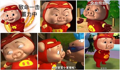 猪猪侠表情包|202张动态GIF表情包|聊天斗图必备 表情包图片大全 免费网盘下载