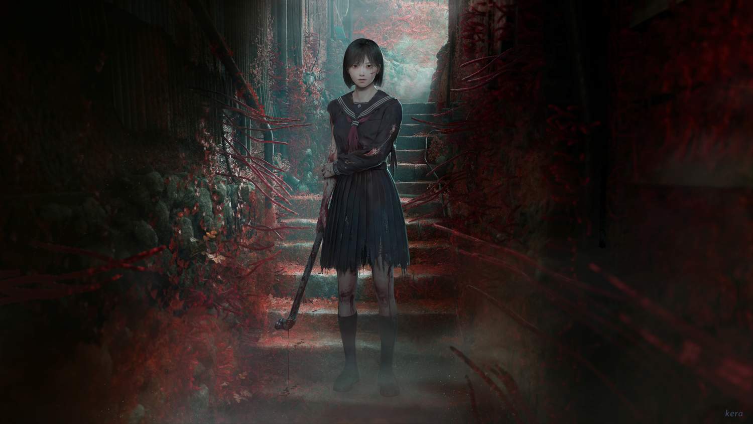 寂静岭F美术设定集 第1张