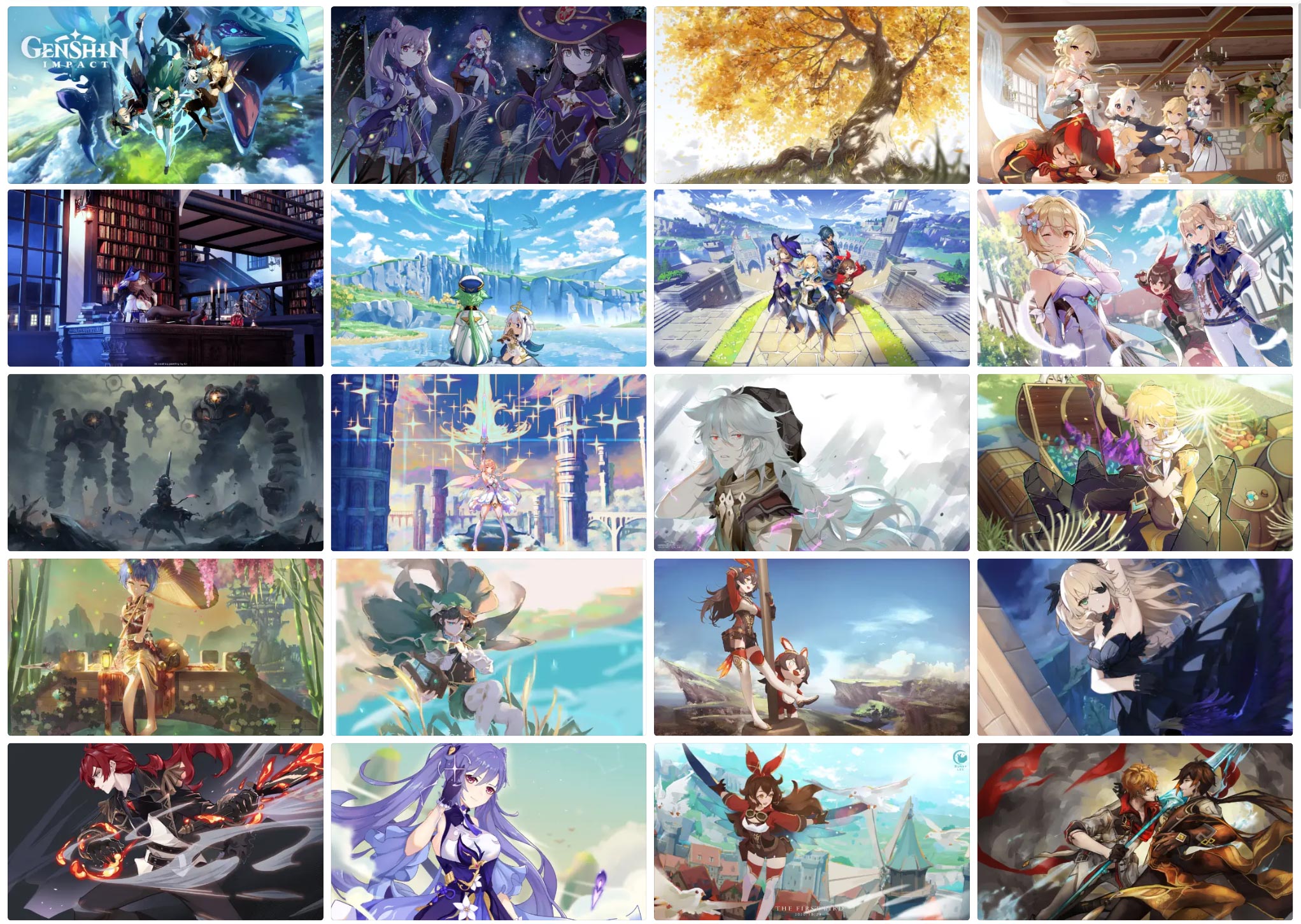 原神高清壁纸 第1张 原神高清壁纸 第1张