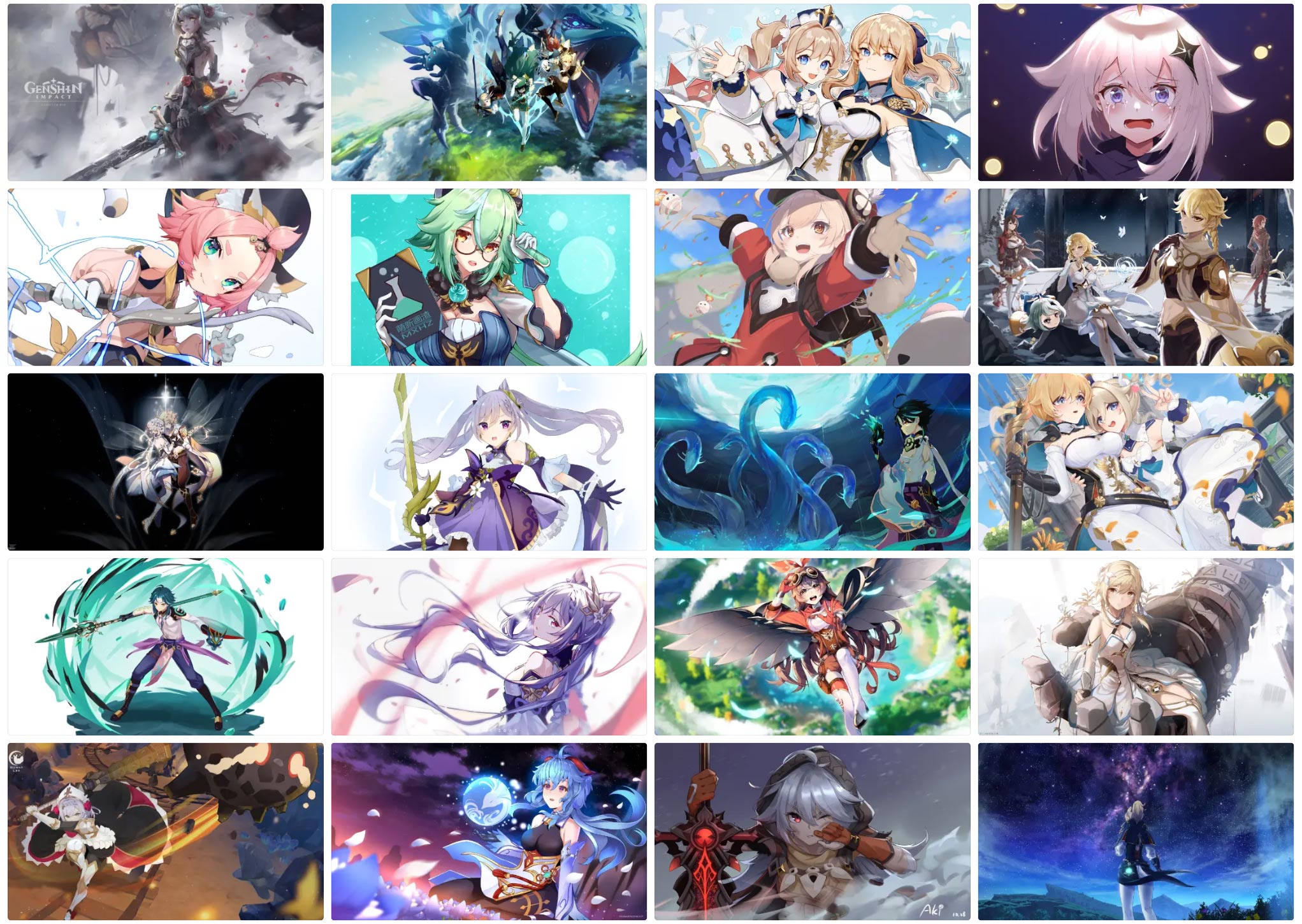 原神高清壁纸 第2张 原神高清壁纸 第2张