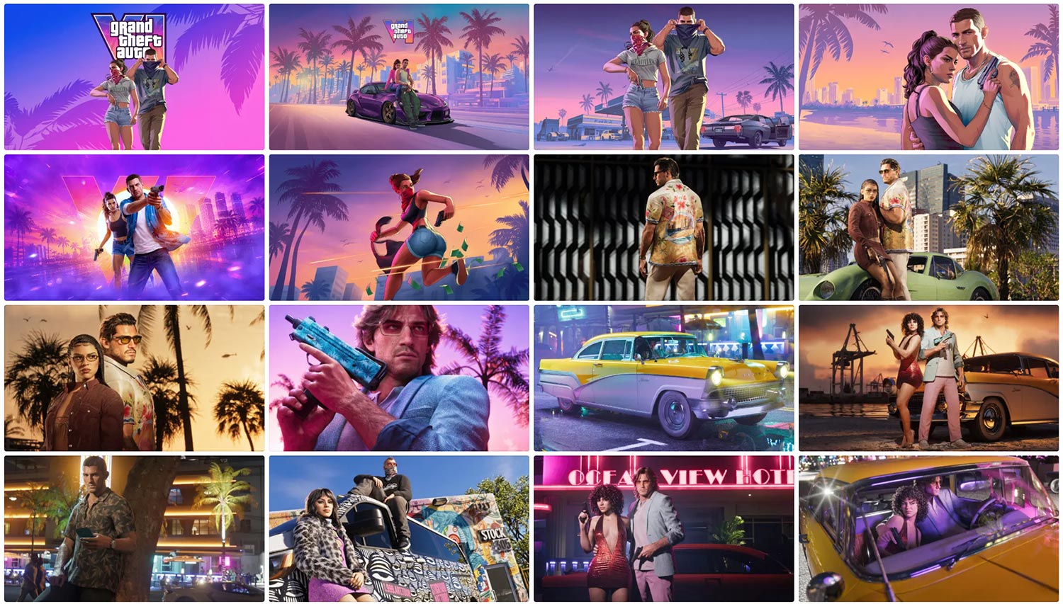 GTA6 游戏官方壁纸 第1张