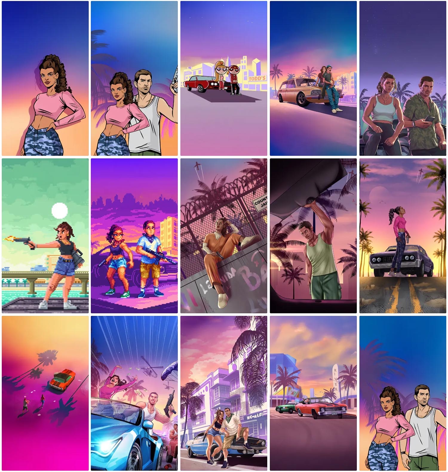 GTA6 游戏官方壁纸 第6张