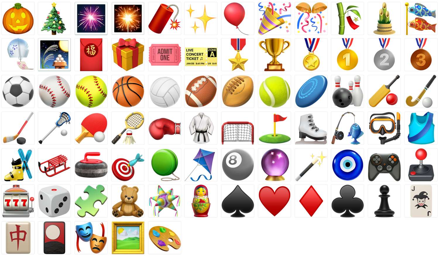 Emoji表情图标透明免抠素材 第5张