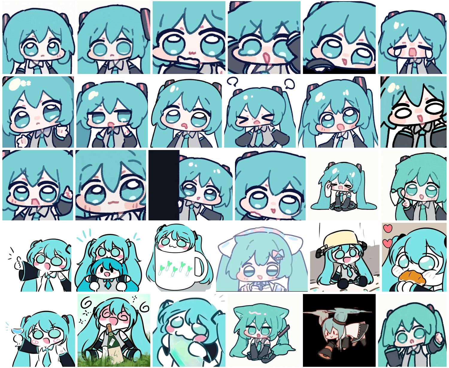 ?初音未来表情包 第2张