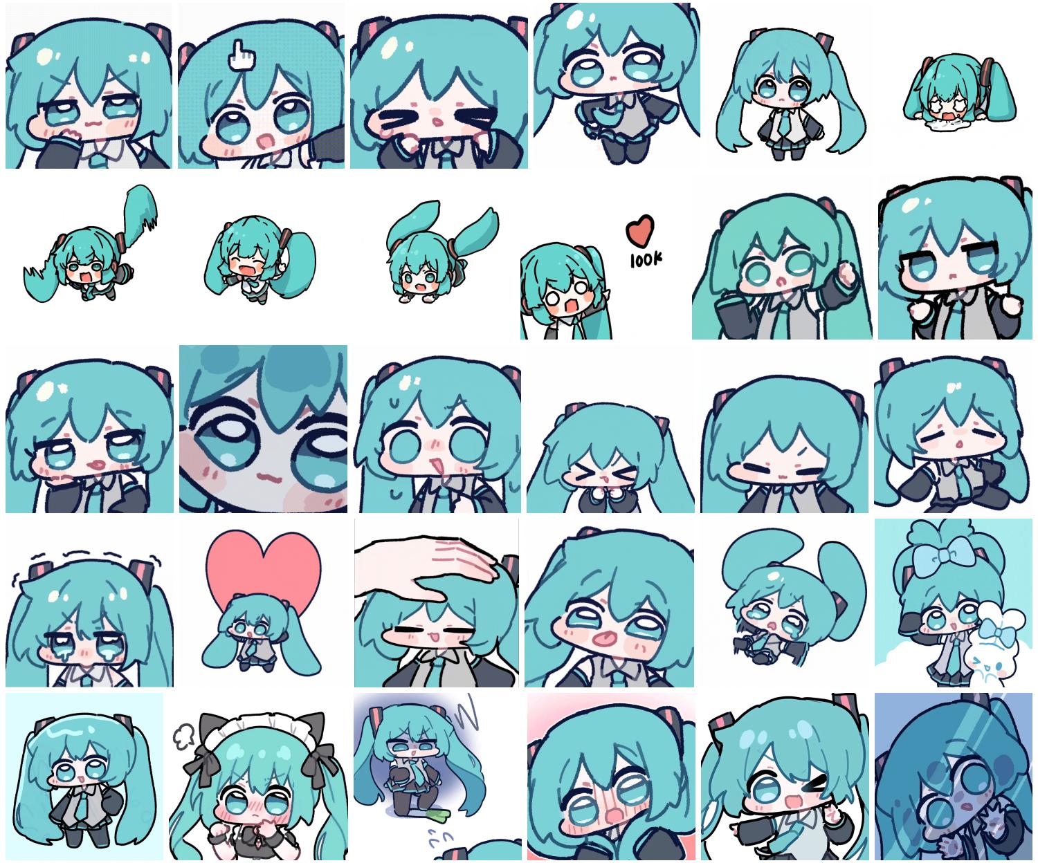 ?初音未来表情包 第4张